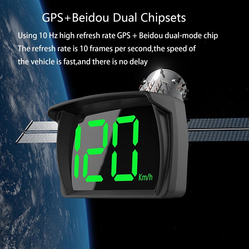 Sporgo Car Digital HUD Head Up Display: Speedometer GPS Car