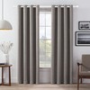eTeckram Energy Saving Wrap Around Blackout Return Adjustable Window Curtain