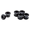 GIZA PRODUCTS YCK00100 Chainring Fixing Bolts, Black, 0.2 inches (6 mm), Set of 5