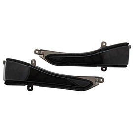 DUNTUO Side Mirror Light Led Turn Signal Dynamic Sequential Blink Car Lights Running Indicator Marker Lamps for Infiniti Q50 Q60 Q70 QX30 QX50 QX60 QX70 [Smoked Lens] Left Right Assembly