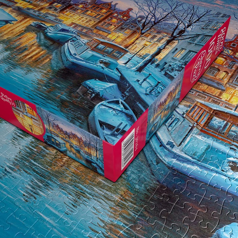 Cherry Pazzi Puzzle 1000 Pieces Amsterdam la Nuit