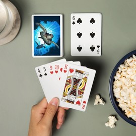 Lantern Press Sea Turtles Diving (52 Playing Cards, Poker Size Card Deck with Jokers)