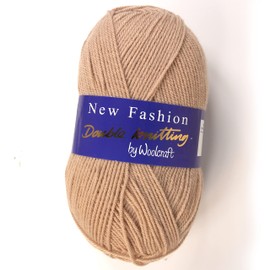 Woolcraft New Fashoin DK Knitting Yarn/Wool - 100g Double Knit Ball -78 Shades (Face - 220)