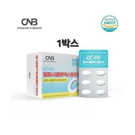 CNB AlphaCD Alpha-Clodextrin Fit Cyclo AlphaCD Powder Beta CD Cyclo Tablets 60 Tablets Efficacy / CNB 알파CD 알파시클로덱스트린 핏 싸이클로 알파씨디 분말 베타 시디 사이클로 알약형 60정 효능