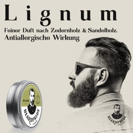 BEARDPRIDE Beard Balm I Beard Care Beard Balm Men Vegan I The Original Beard Balm for Beard Care I Beard Softener with Natural Shea Butter I Beard Balm Gift Men I 55 g