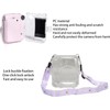 Acouto Kit de Funda para Cmara Instantnea, Pegatina con Correa