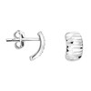 SOFIA MILANI - Women's Earrings 925 Silver - Creole Earrings,