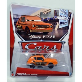 Cars 2 Airport Adventure Grem with Weapon 1:55 Scale Die Cast Vehicle