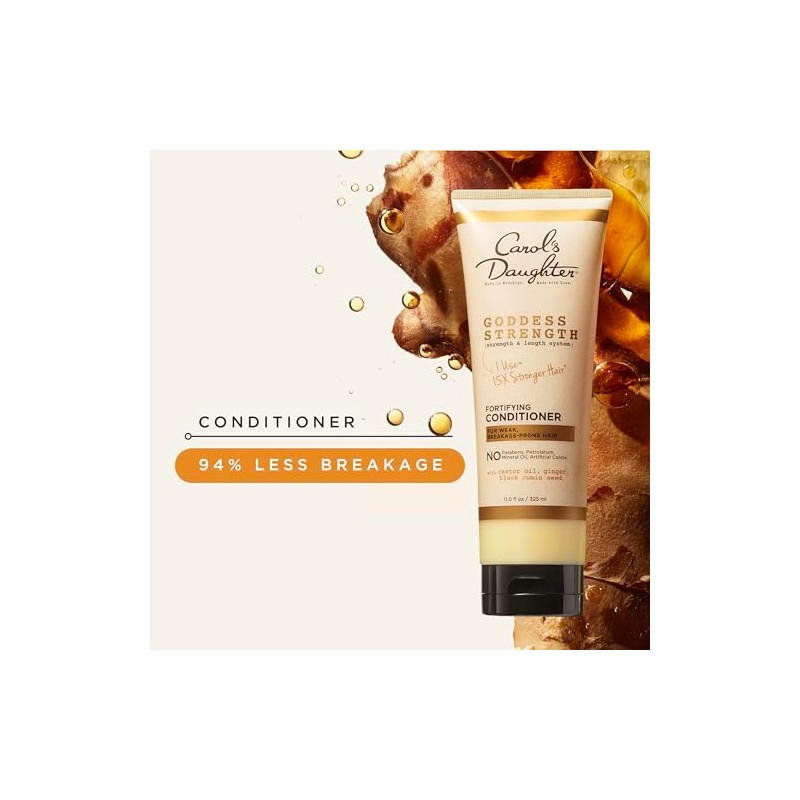 Carol's Daughter Goddess Strength Curly Hair Conditioner for Dry Damaged