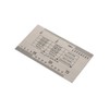 Guitar String Gauge, Stainless Steel Guitar String Action Ruler Double