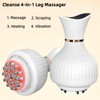 Intelligent 4-in-1 Leg Massager, Portable Rechargeable with Heated Vibration, 19