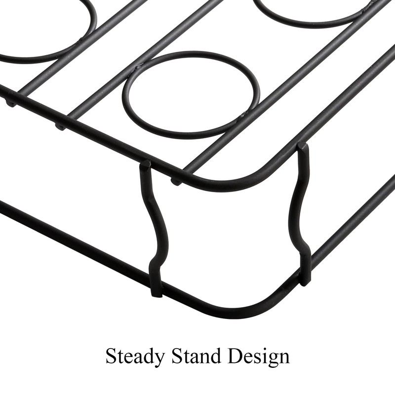 Hiceeden 20 Holes Ice Cream Cone Stand, Non-Stick Cupcake Cone