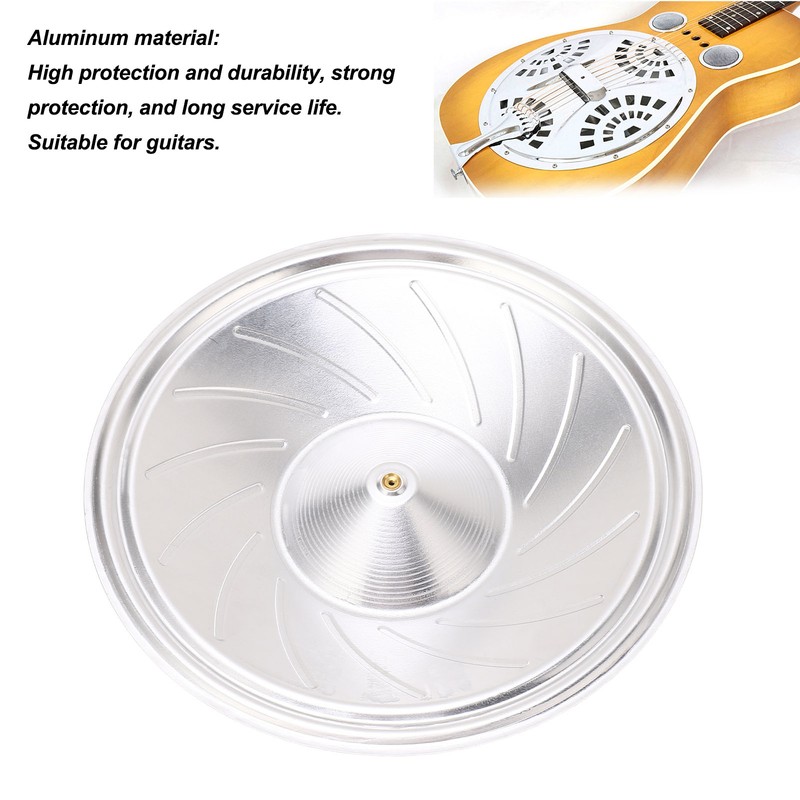 Resonator Cone Aluminum Protective Professional Guitar Resonator Cone Replacement