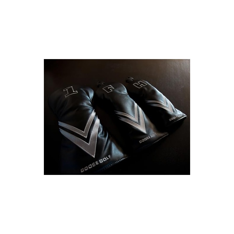 Golf Club Cover for Driver Wood and Hybrid - Compatible