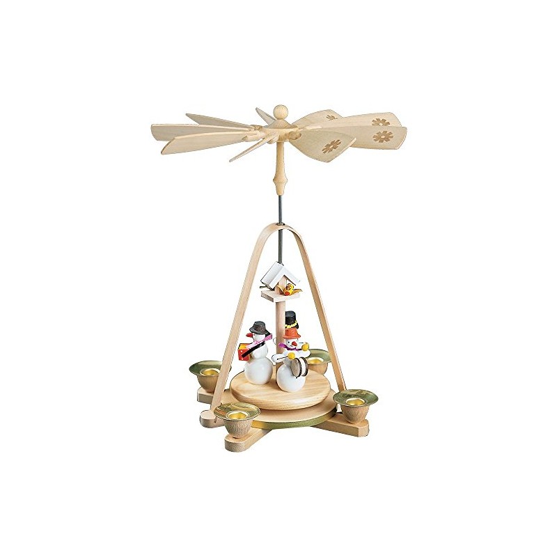 Richard Glässer 01669 Pyramide, Holz, Natur, 21 x 21 x