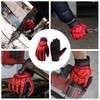 Heavy Duty Work Gloves, SBR Padding, TPR Protector Impact Gloves,