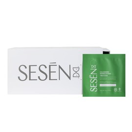 SESEN - Colgeno Hidrolizado en Polvo  Matcha Caja con 30 Sachets - Sin Azcar, Suplemento Alimenticio, Pptidos de Colgeno en Polvo, Collagen Peptides  