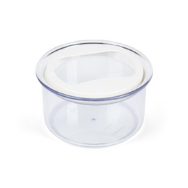 PREPWORKS Progressive International Fresh Guacamole ProKeeper Plastic Kitchen Storage Container with Air Tight Lid (White)