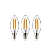 helloify B11 Dimmable Vintage LED Edison Candelabra Bulb 4.5W, 60W