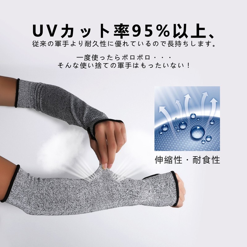 Anti-Cut Gloves, Blade Resistant Gloves, Left & Right Set, Work