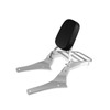 SWESGI Passenger Backrest Sissy Bar with Luggage Rack for Suzuki