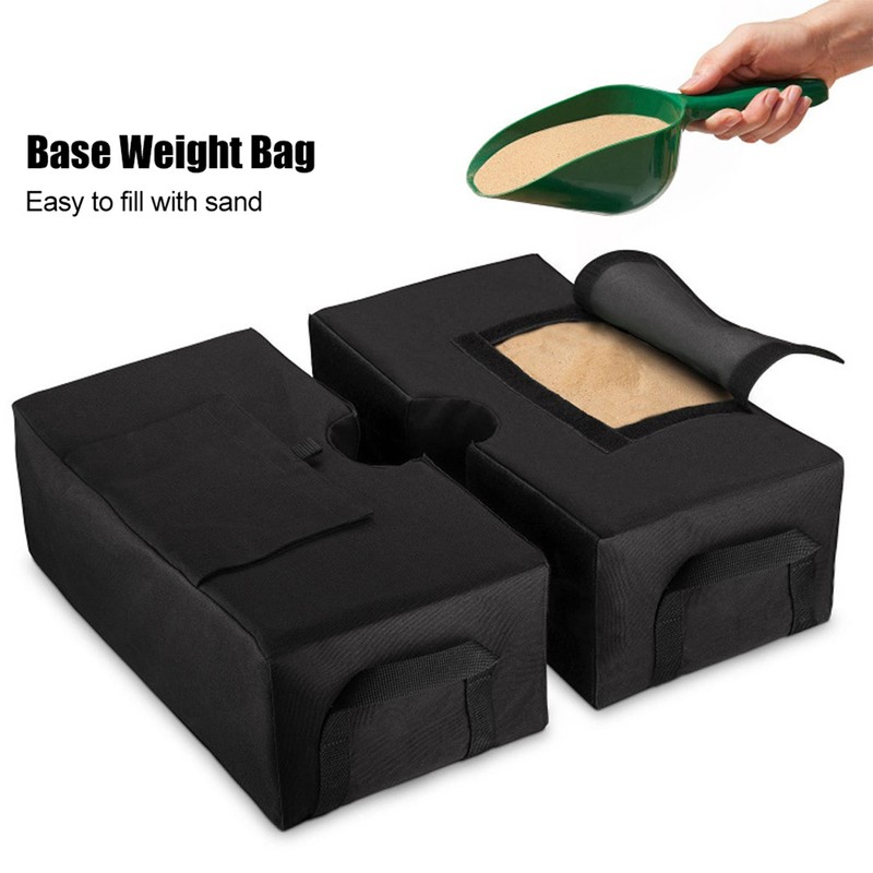Beach Umbrella Tent Weight Bag Outdoor Canopy Flagpole Fixing Sand