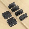 6 Pack 3 Inch x 3 Inch Door Hinges, 5/8"