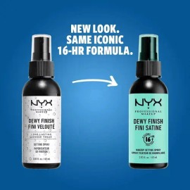 Nyx Cosmetics, Fijador Maquillaje Color Dewy                                                                                                          