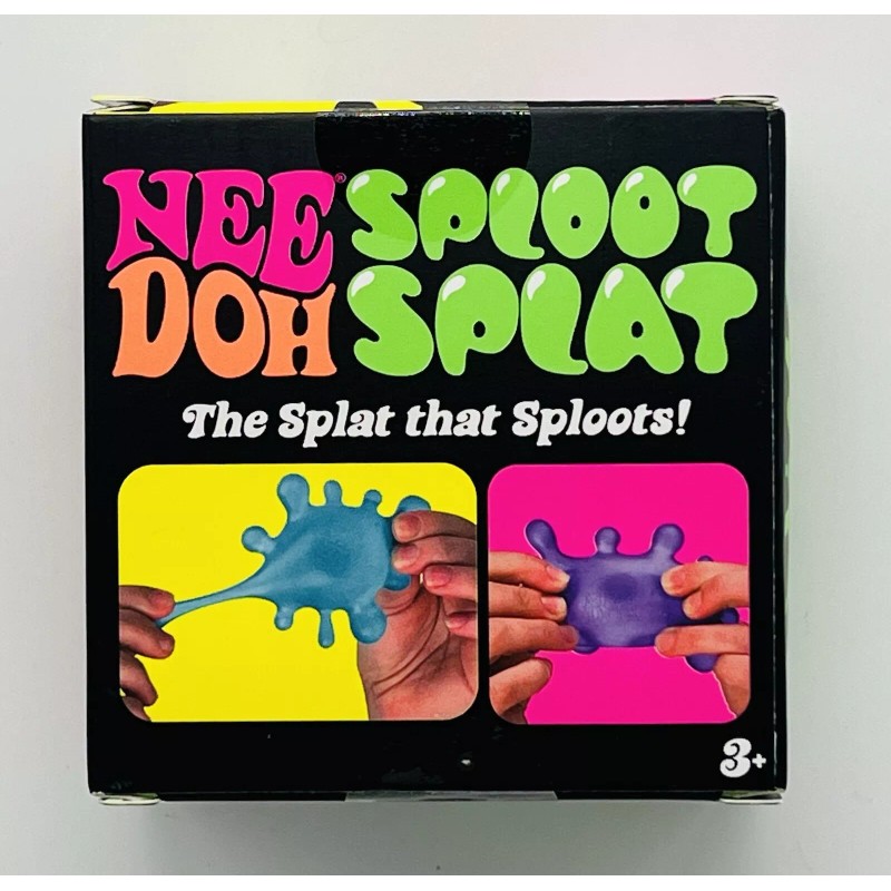 Schylling NeeDoh (NEW) Sploot Splat Combo! ALL THREE COLORS! Blue,
