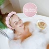 POMVIEA Spa Headband, Pink Make Up Headbands for Women Soft