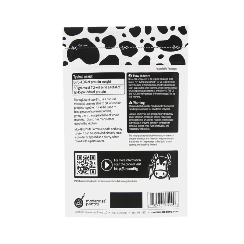 Moo Gloo Transglutaminase [TG, Meat Glue] - RM Formula -
