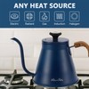 Gooseneck Kettle, Harriet 37oz Pour Over Kettle with Thermometer, Coffee