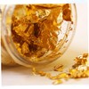 IWOWHERO DIY Manicure Sequins Stickers Irregular Golden Nail Art Accessories