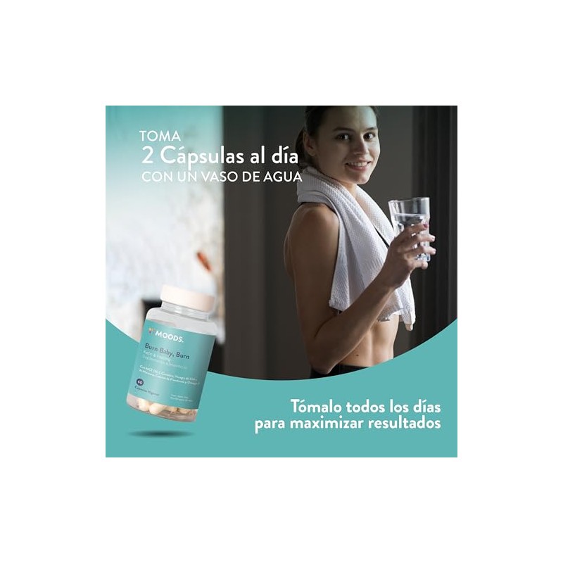 Suplemento Keto y Ayuno con MCT Oil, L-Carnitina y Omega