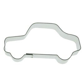 Staedter Car Shape Cookie Cutter, Stainless Steel, 4 cm