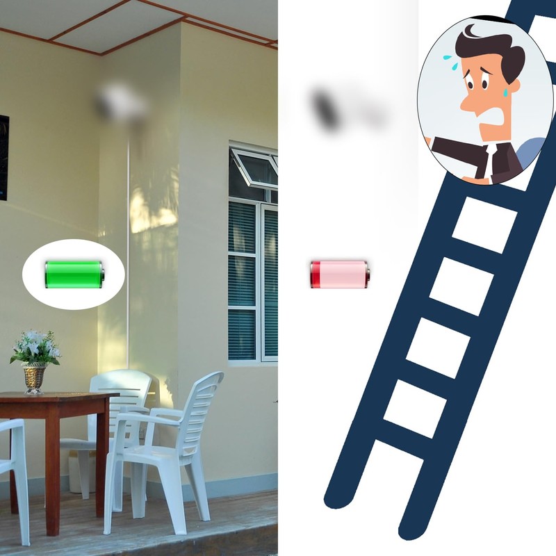 Uogw 3 Pack Solar Panel Charger for Arlo Ultra/Pro 4/5S