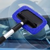 Rierdge Windshield Cleaning Tool Car Window Cleaner with Extendable Long