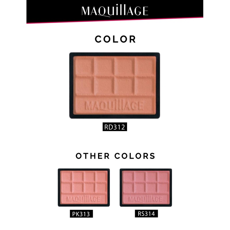 MAQUILLAGE RD312 Cheek Color Refill, 0.2 oz (5 g)