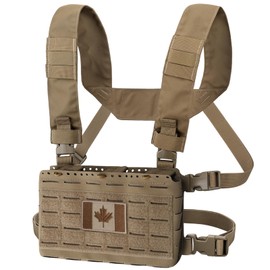 WYNEX Tactical Tool Chest Rig, Molle Chest Pack Chest Rig Carrier