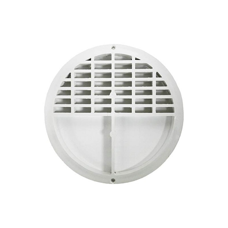 Plastic Oddities Bathroom Drain Grate PDSG50 - Half Grate, Plastic