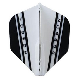 Robson bulls darts standard v white pen