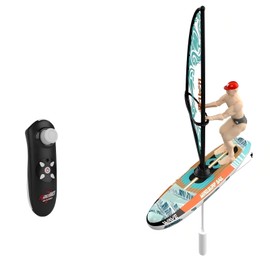 RiskOrb Remote Contro Boat｜2.4GHz Anti-Capsize Tech RC Boat｜Outdoor Water Toys for Pools, Bathtubs,Lakes｜Ultimate Summer Gift (Ages 3-14)