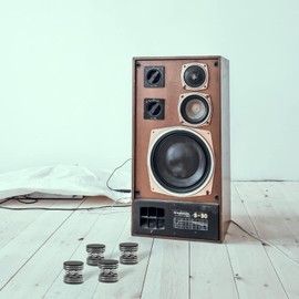 Gadpiparty 4Pcs Speaker Isolation Pads Spring Design for Sound Isolation and Vibration Reduction Compatible with Turntable and Amplifier Black Speaker Foot Pads