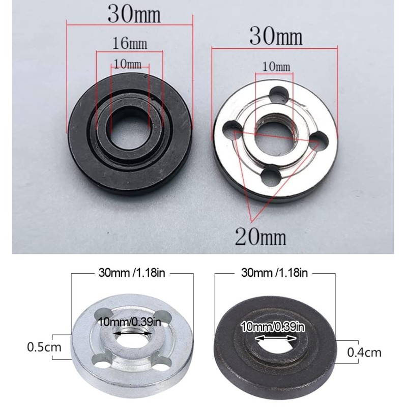 Flange Replacement Flange Lock Nut Inner & Outer Flange Replacement