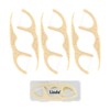 Lindo Eco Floss Picks 200 pcs with Travel Case (Dual