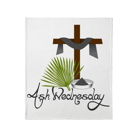 CafePress Ash Wednesday Throw Blanket Super Soft Fleece Plush Throw Blanket, 60"x50"