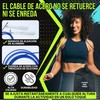 ZEDEGRAN: Professional Aluminum Crossfit Skipping Rope + Storage Bag, Suitable