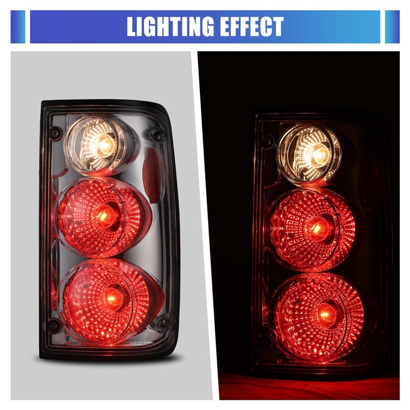 I1MOTOR LED Tail Lights Assembly for 1989-1995 Toyota Pickup |