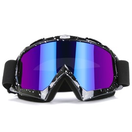 JAMIEWIN ATV Goggles Dirt Bike Motorcycle Motocross UTV MX OTG Offroad Riding Goggles Anti UV Dustproof Anti Fog Racing Skiing Goggles for Men Women Youth Kids
