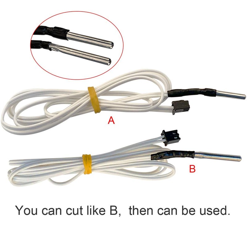 Toaiot Upgrade NTC 100K 3950 Thermistor 3D Printer Hotbed Hot